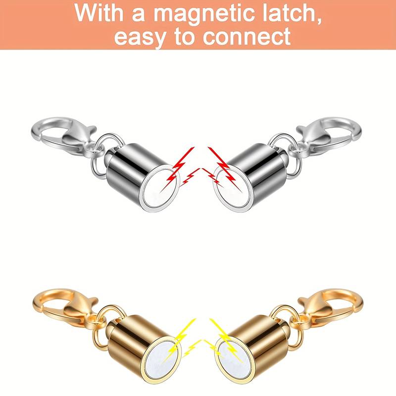 Necklace Clasps Magnetic Jewelry Locking Clasps And Closures - Temu